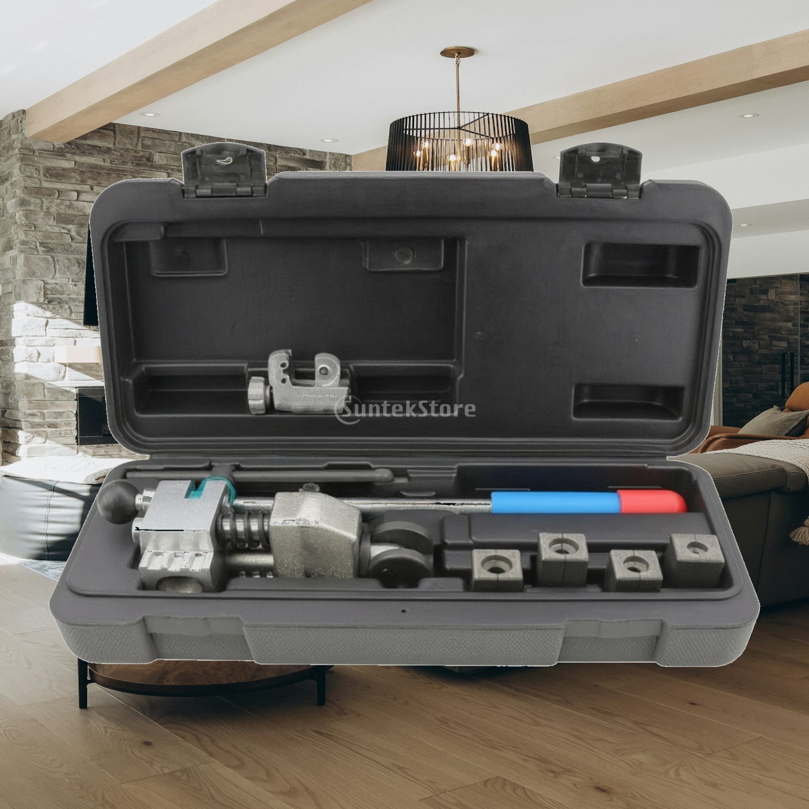 Tools In Mechanic Workshop - Bremsleitungs-Bördelwerkzeug-Set, Multifunktions-Bördelwerkzeug-Set mit Koffer, Handwerkzeug für