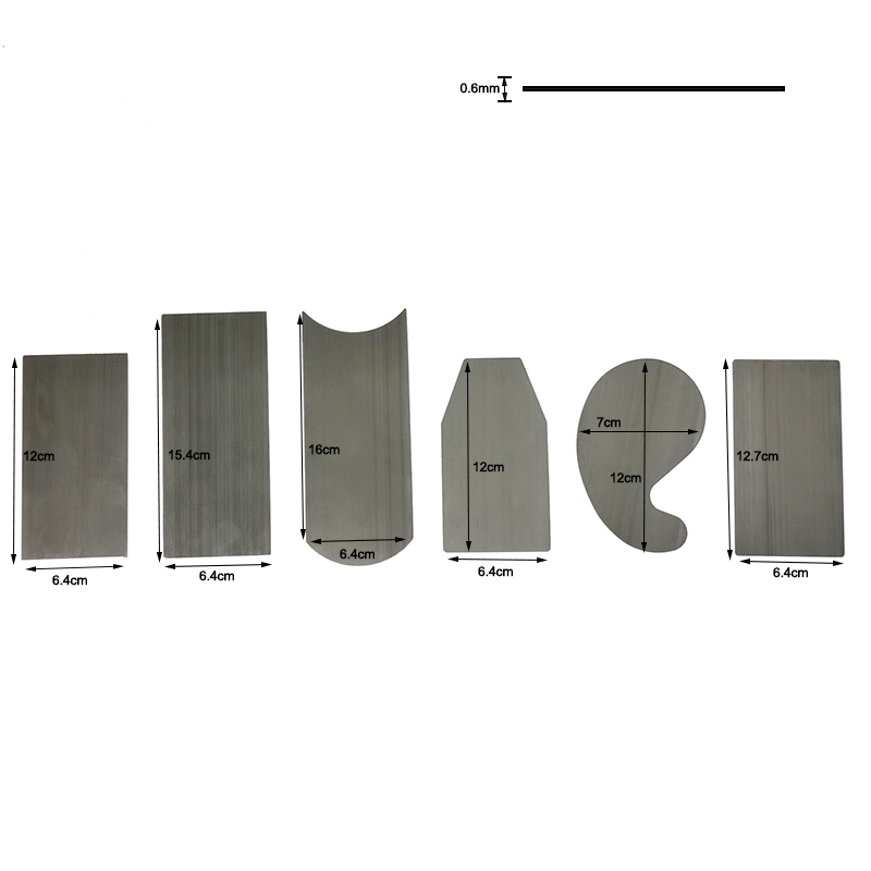 Card Scraper Cabinet - Holzbearbeitung Karte Schaber Set Verdicken Gehärtete