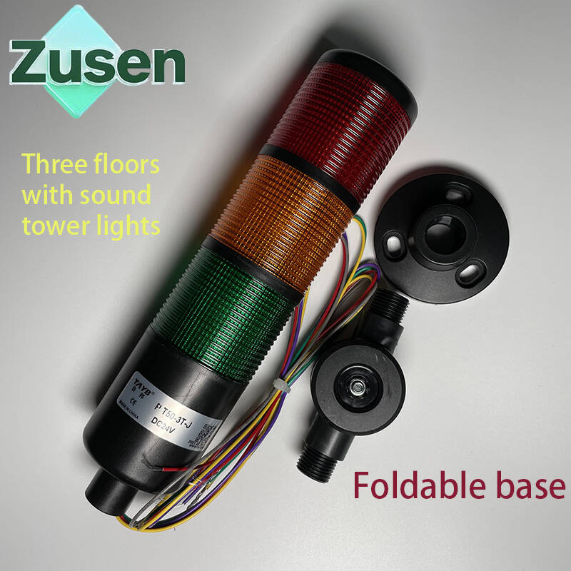 Workshop Tools And Equipment - Zusen 50mm LED-Warnleuchte mit Summer, dreischichtiges