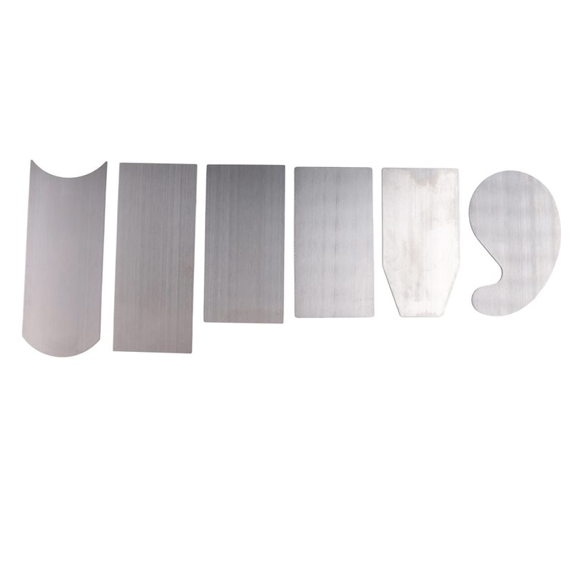 Card Scraper Cabinet - FAST-6-teiliges Schrankschaber-Set, 3 rechteckige, 1 abgeschrägte,