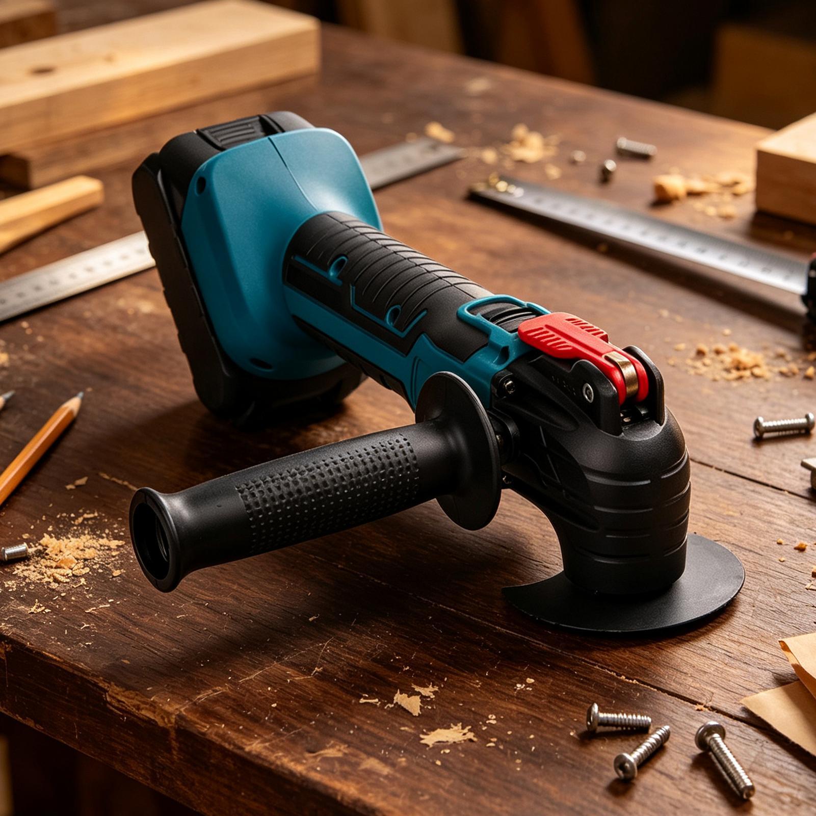 Tools For Woodworking Workshop - Winkelschleifer Kabellos Oszillierendes Kabelloses Schleifwerkzeug Holzbearbeitungs-Winkelschleifer