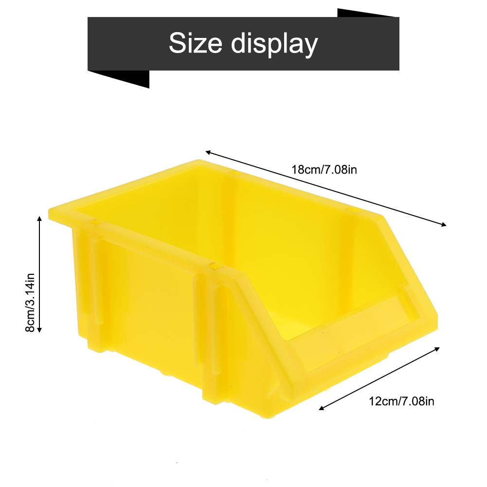 1 Stück stapelbare Kunststoff- – Workshop Tools Classification Bewertung und Preis