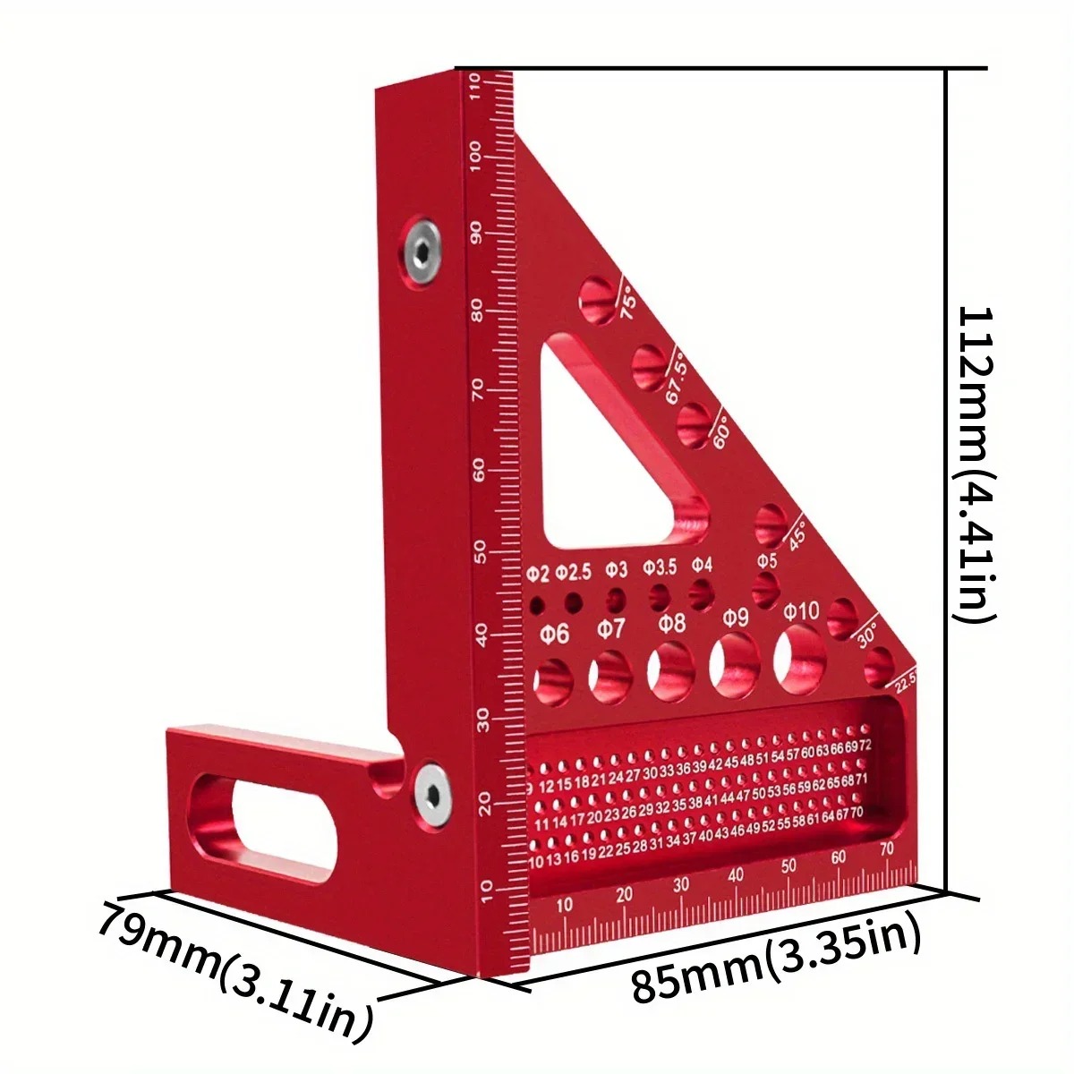 3D-Mehrwinkel-Messlineal, 45/9 – Workshop Measuring Tools Bewertung und Preis