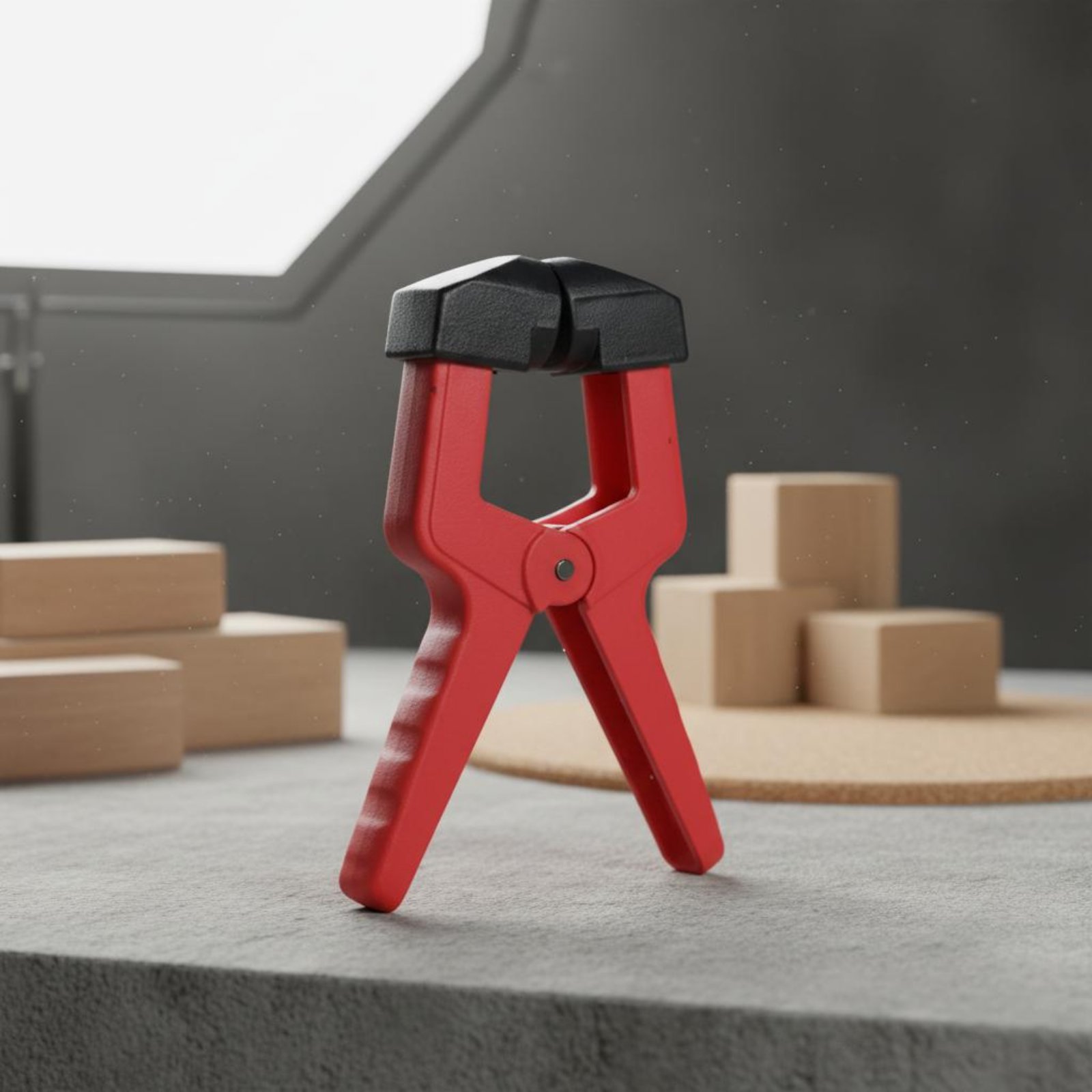 Dreieckige Klemme, rote Kunsts – Tools For Woodworking Workshop Bewertung und Preis