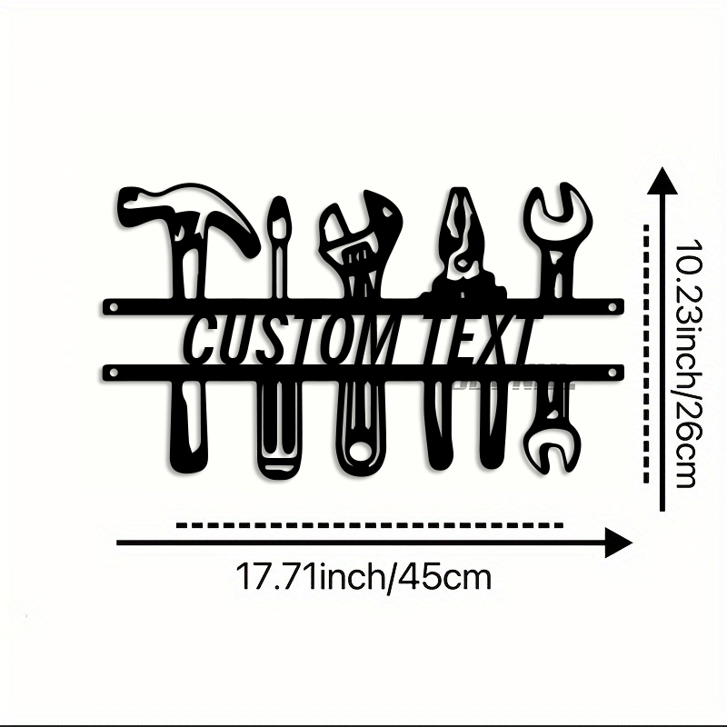 DIY-Wandkunst aus Eisen im Ind – Workshop Tools And Names Bewertung und Preis