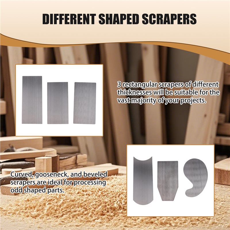 FAST-6-teiliges Schrankschaber – Card Scraper Cabinet Bewertung und Preis