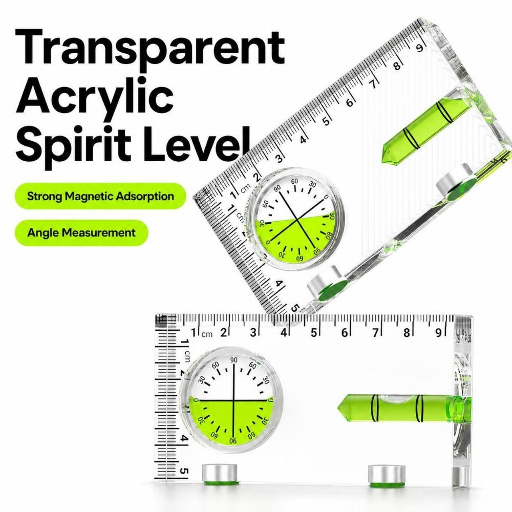 1 Stück Acryl-Mini-Wasserwaage – Workshop Measuring Tools Bewertung und Preis