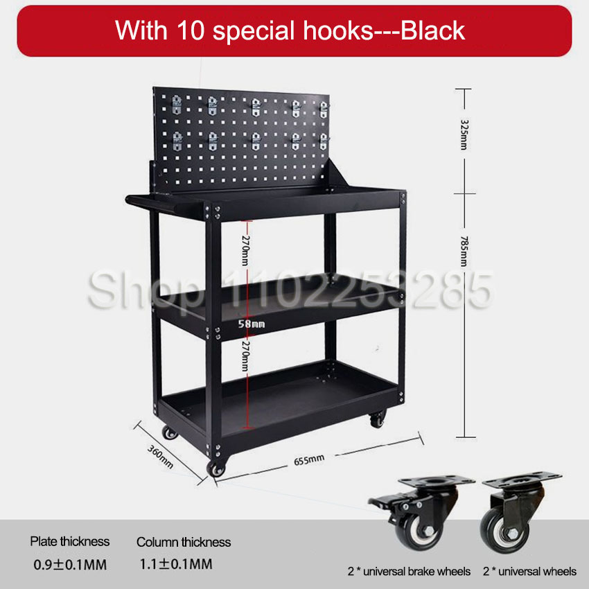 Werkzeugwagen 3-stöckig, Mobil – Tools In Mechanic Workshop Bewertung und Preis