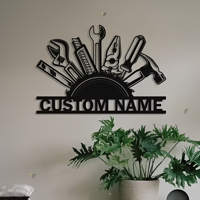 Personalisierte Metall-Werkzeu – Workshop Tools And Names Bewertung und Preis